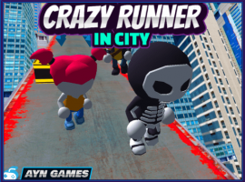 Crazy Runner in City