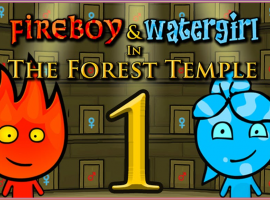 Fireboy and Watergirl 1 Forest Temple