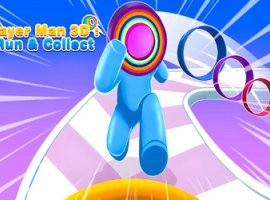 Layer Man 3d Run Collect