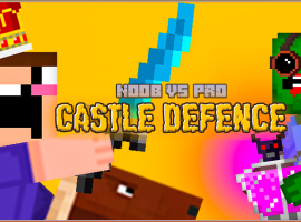 Noob vs Pro Castle Defence