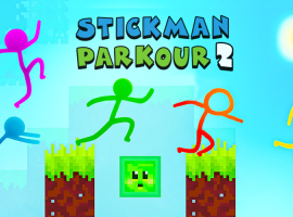 Stickman Parkour 2: Lucky Block