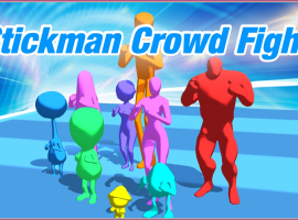 Stickmen Crowd Fight