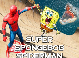 Super spongebob spiderman Super spongebob spiderman