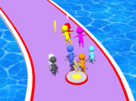 Waterpark Slide Race