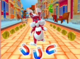 Subway Bunny Run Rush Rabbit Runner Game