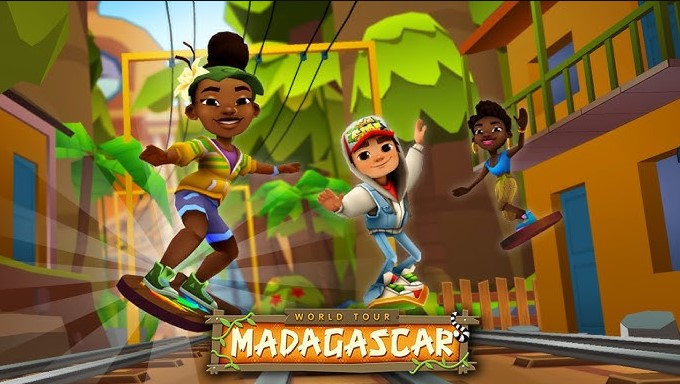 subway surfers madagascar gameplay